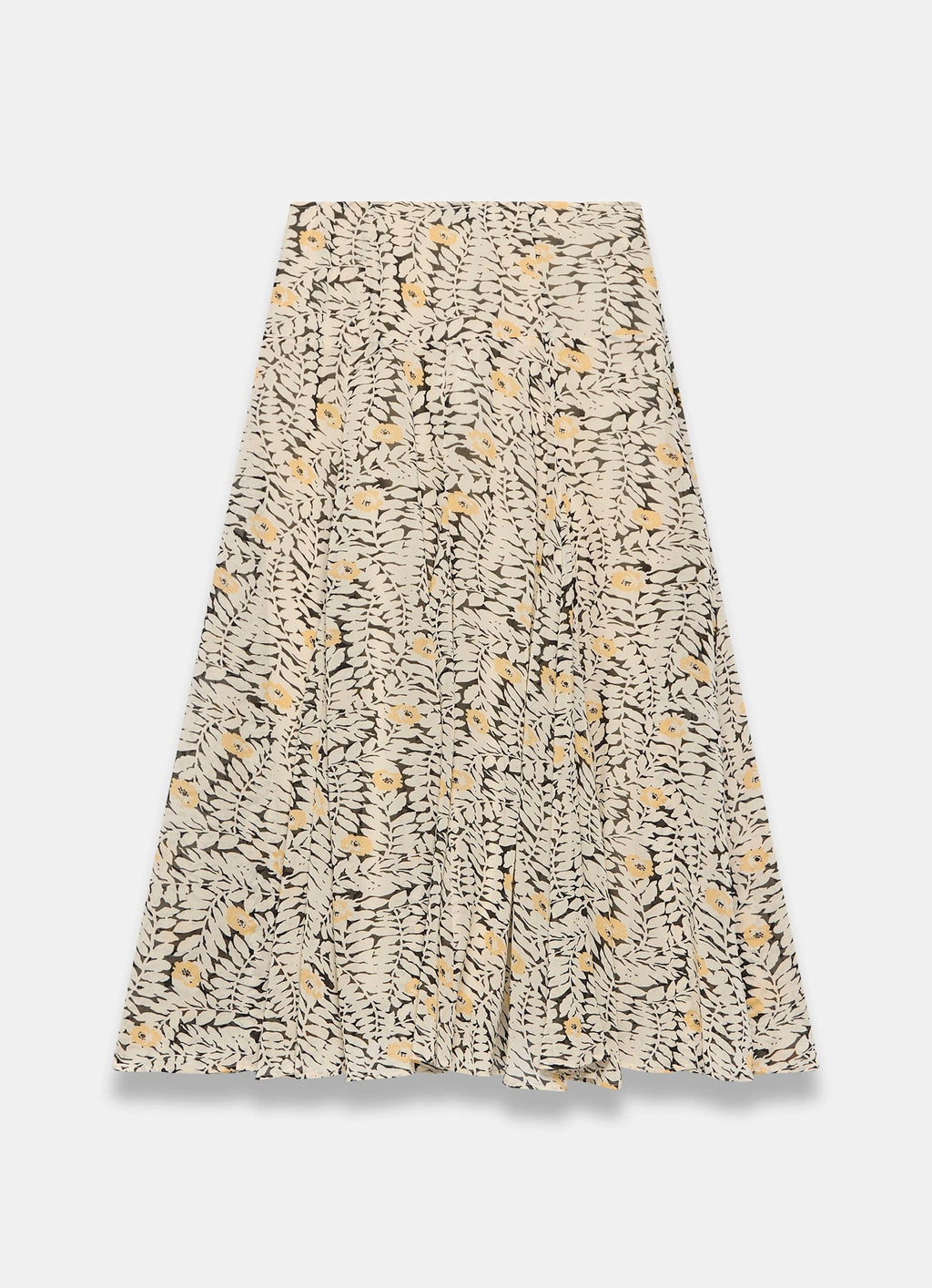 Floral Print Maxi Skirt