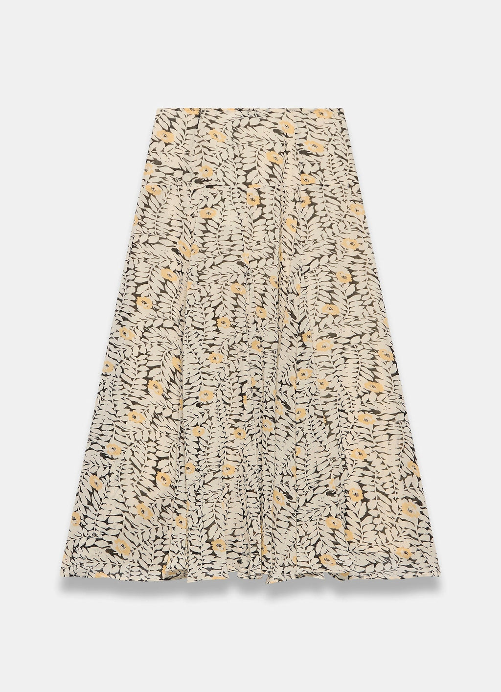 Floral Print Maxi Skirt
