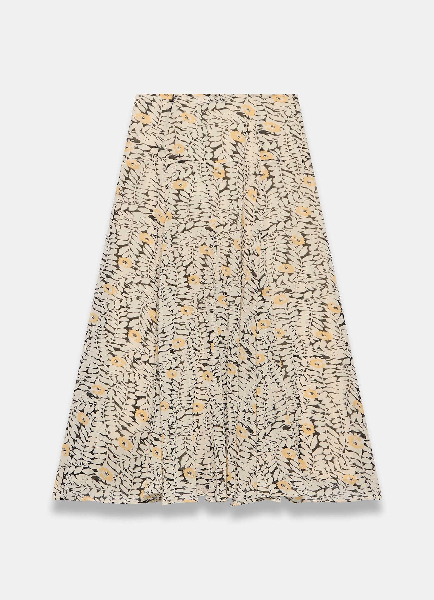 Floral Print Maxi Skirt